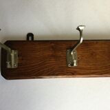 Coat rack 4 hooks art deco