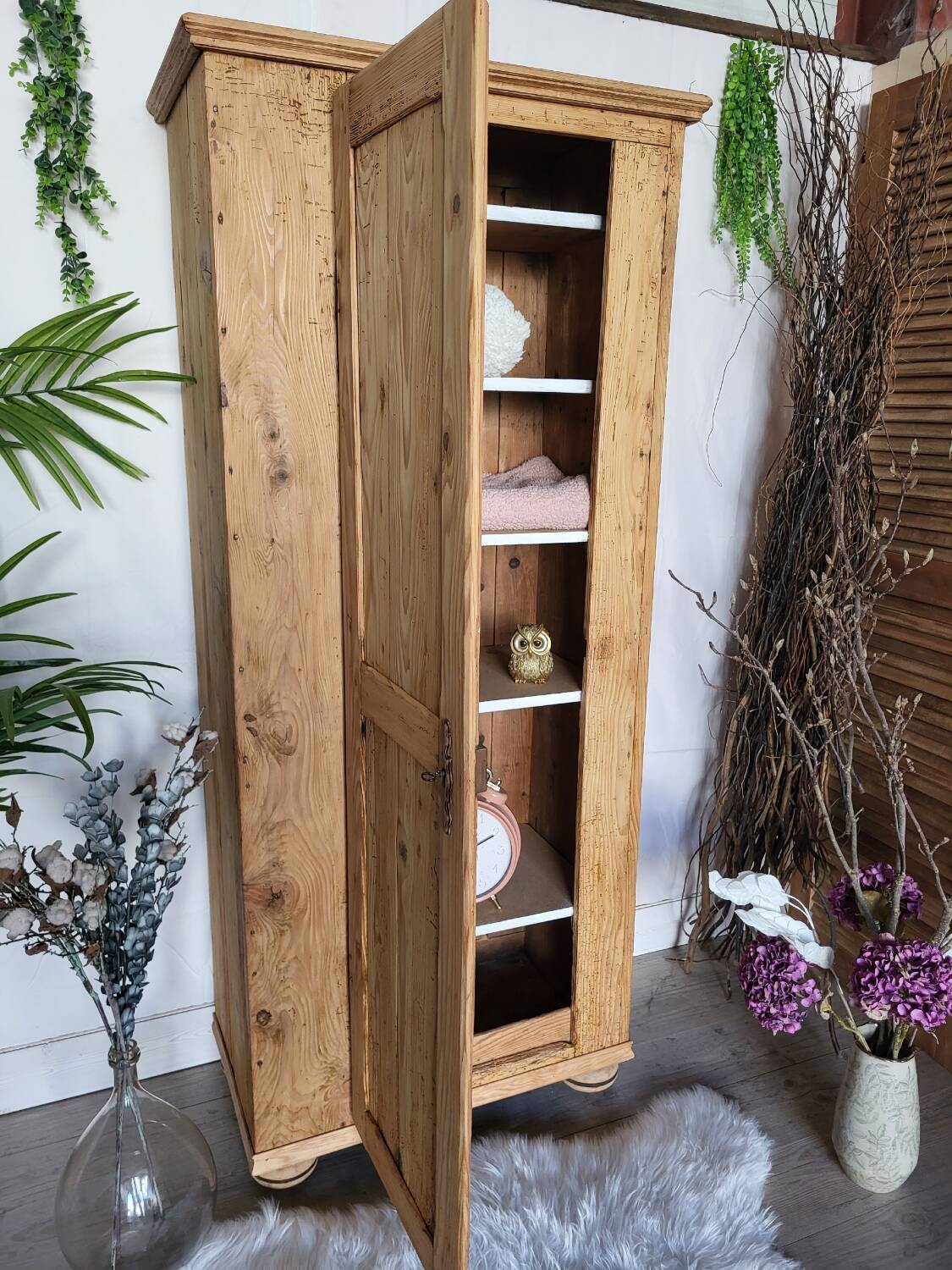 Bonnetière bois massif