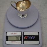 Pair of silverware saucepans