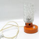 Lampe de table années 1960 orange