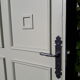 Door 207x99,5cm communication back panel molded