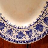 Dish Sarreguemines circa 1900