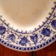 Dish Sarreguemines circa 1900