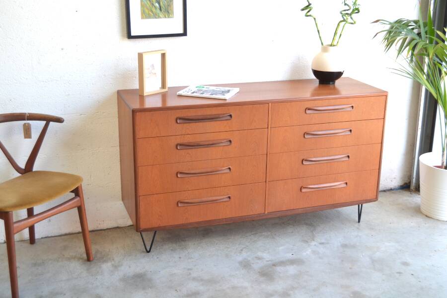 Double commode par G-Plan * 142 cm
