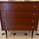 Vintage Scandinavian chest of drawers