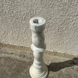 Luminous marble column
