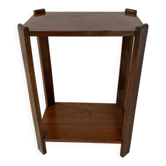 Art Deco period walnut side table