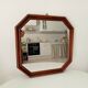 Vintage Italian octagonal mirror from the 60s