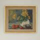 Nature morte aux roses jaunes par Markebo