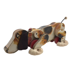 Chien snoopy ficher price à tirer