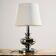 Lampe de table chromée