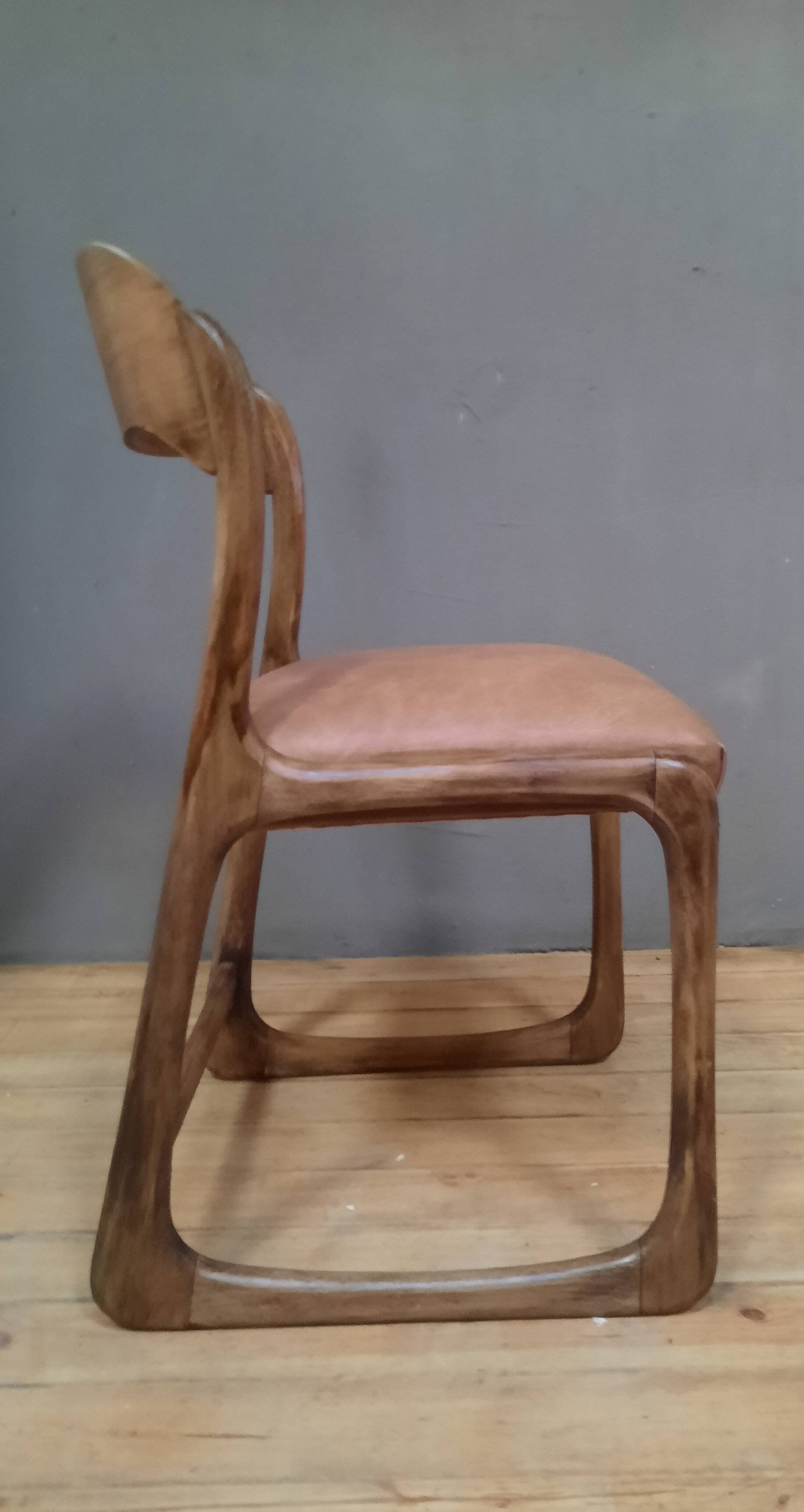 Chaise "traineau"
