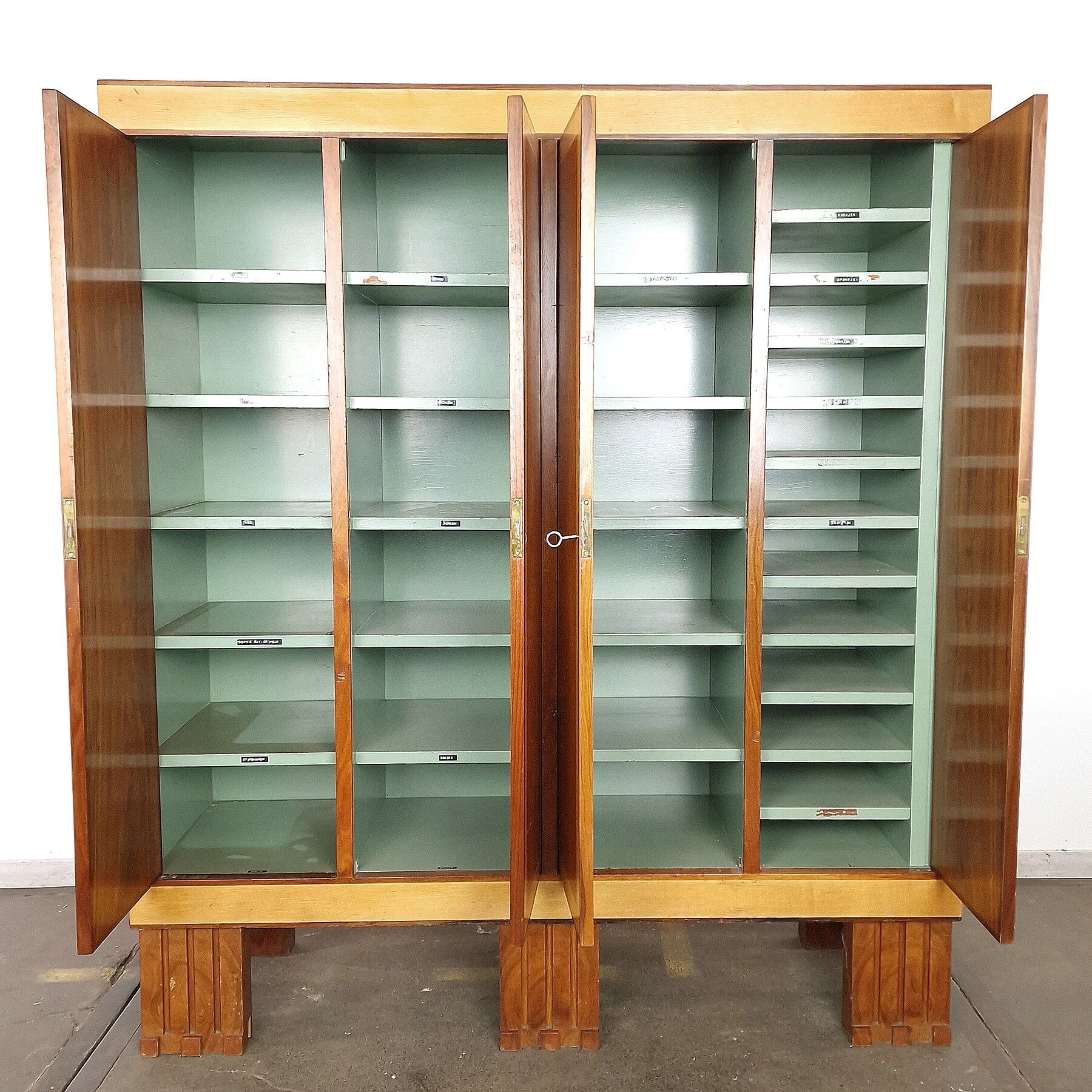 Art deco wall cabinet