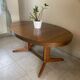 Vintage oval Baumann table