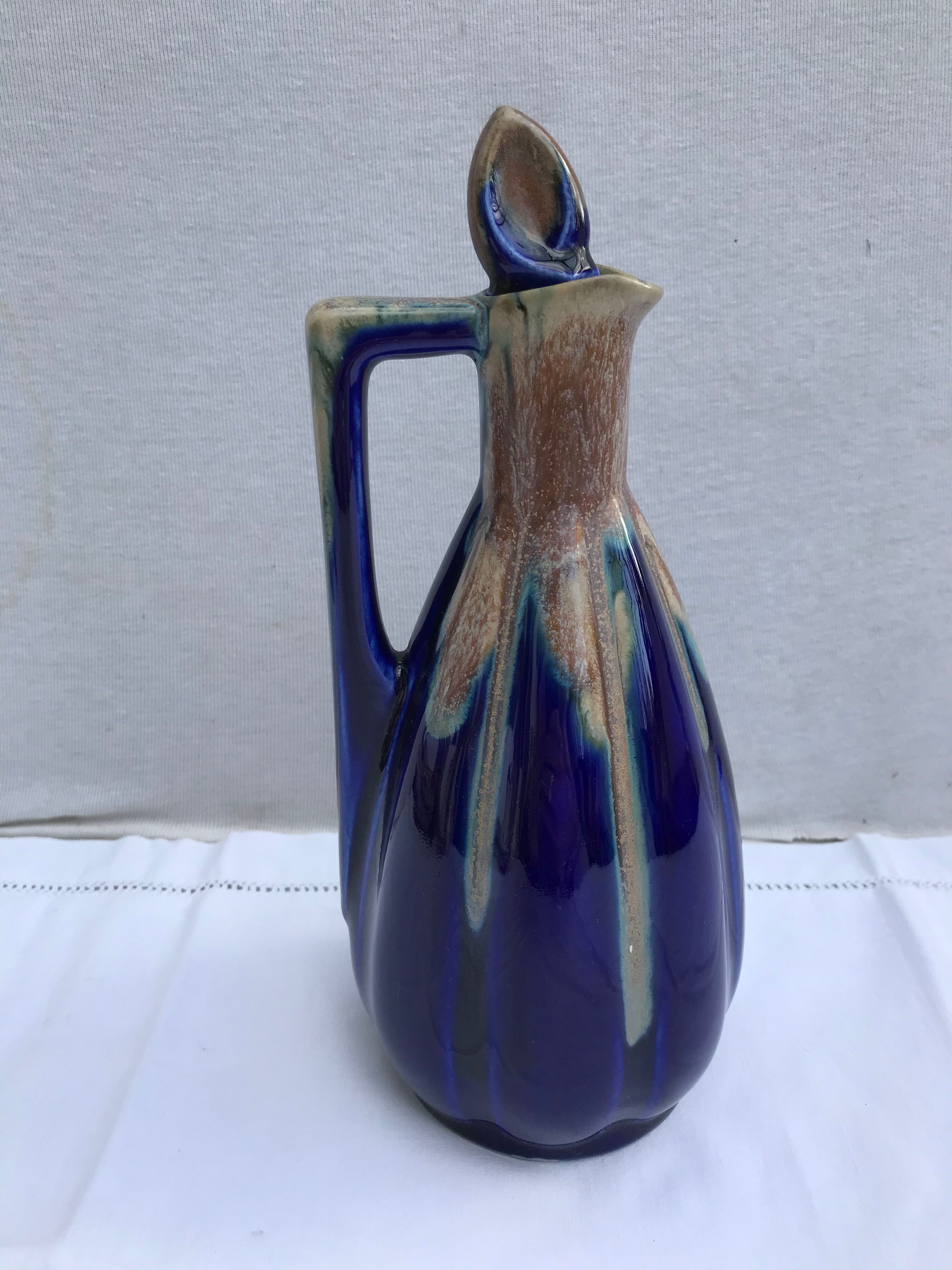 Old pitcher art deco ceramic
