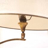 Large brass desk lamp
