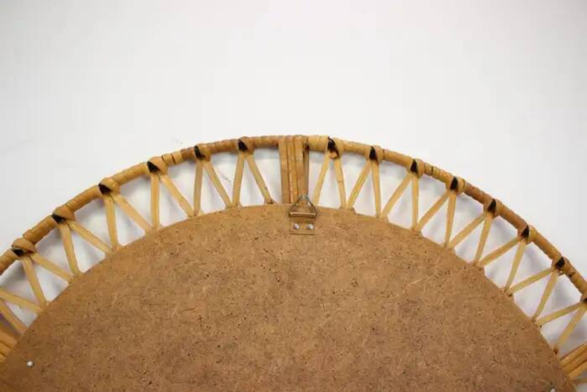 1960s Bamboo Mirror by Fmportglas, Germany