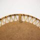 1960s Bamboo Mirror by Fmportglas, Germany