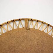 1960s Bamboo Mirror by Fmportglas, Germany
