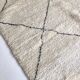 Moroccan Berber carpet with black diamonds 2,36x1.73m