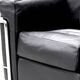 Fauteuil en cuir Lecorbusier LC2
