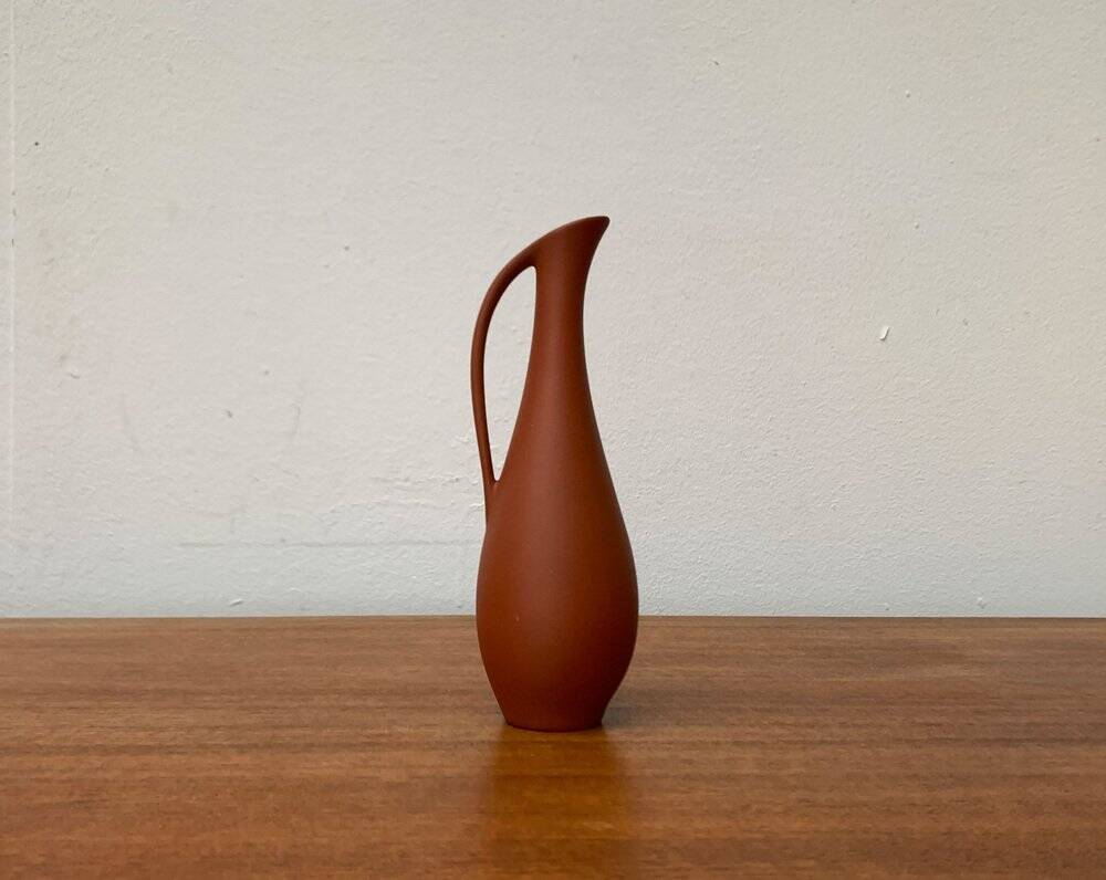 Ceramic Terra-Sigillata Carafe Vase from Mid-Century Germany, 1960s