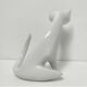 Hollohaza cat, 1980s design, signed