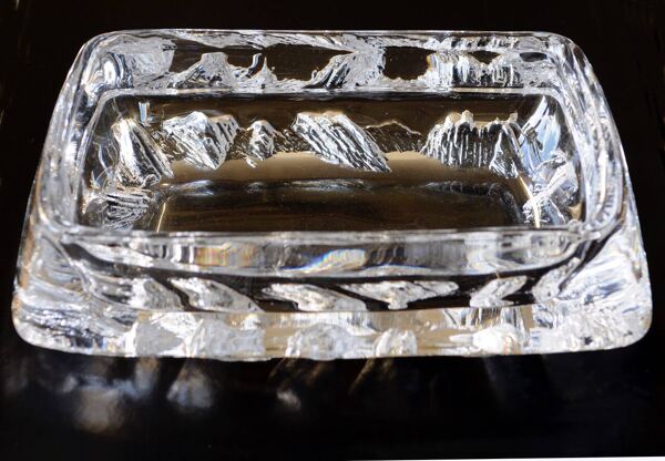 Daum France – Coupe / vide-poche en cristal