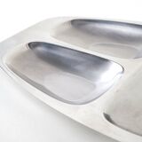 Plateau d'apéritif, design italien, années 1970, fabriqué par Alessi