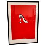 Big original poster by Tomas Salamon - Playboy's world / Baťa, 1992