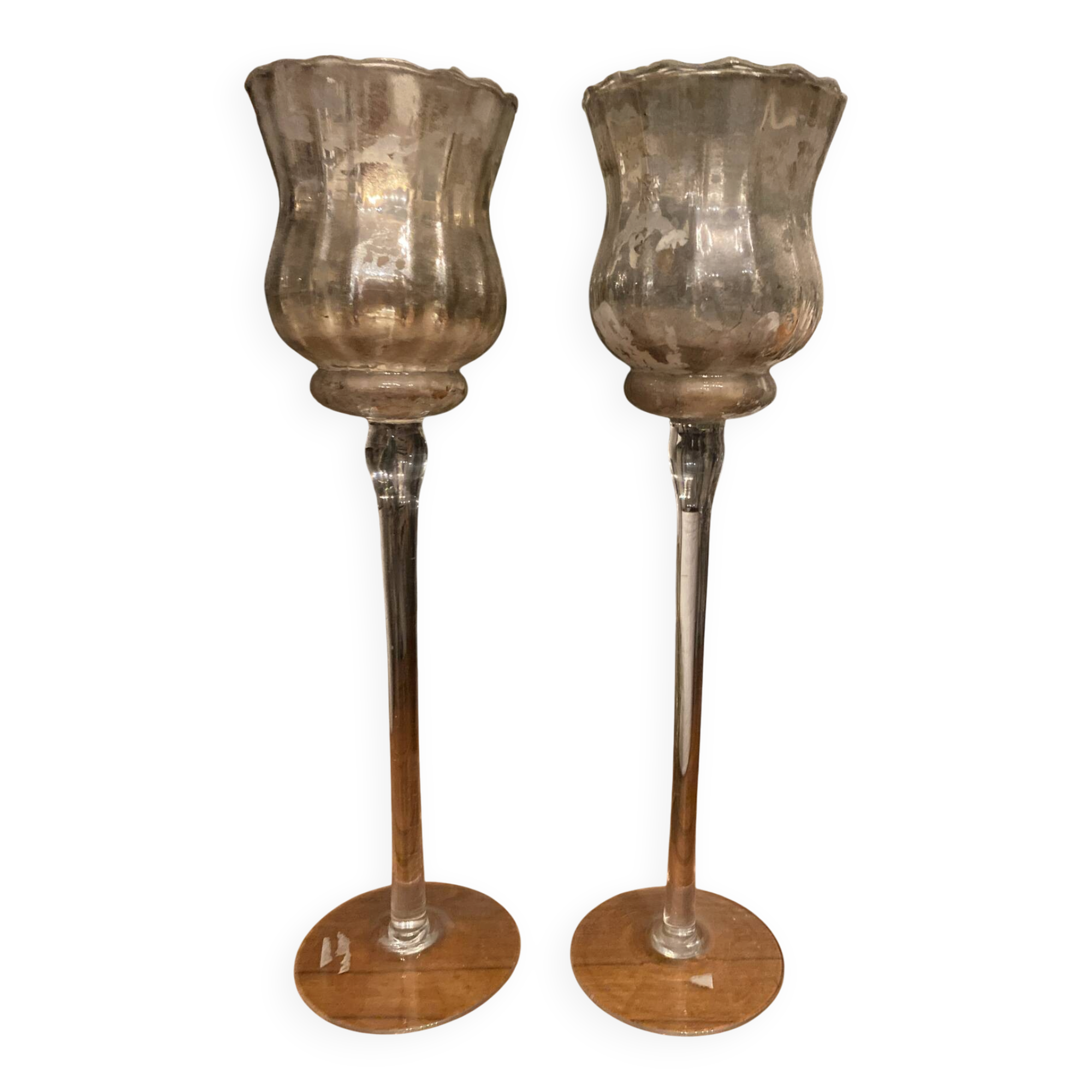 Set of 2 candle holders