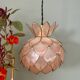 Vintage pink mother-of-pearl pendant light