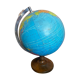 World Map Earth Globe Old TARIDE 1985 Model 90RL025 Vintage