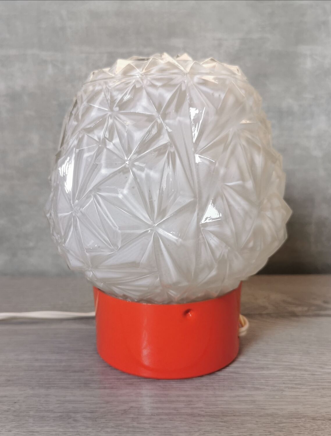 Vintage lamp brand delmas