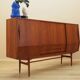 Teak highboard, Danish design, 1960s, made in Denmark