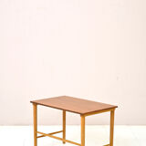 Swedish teak sofa side table