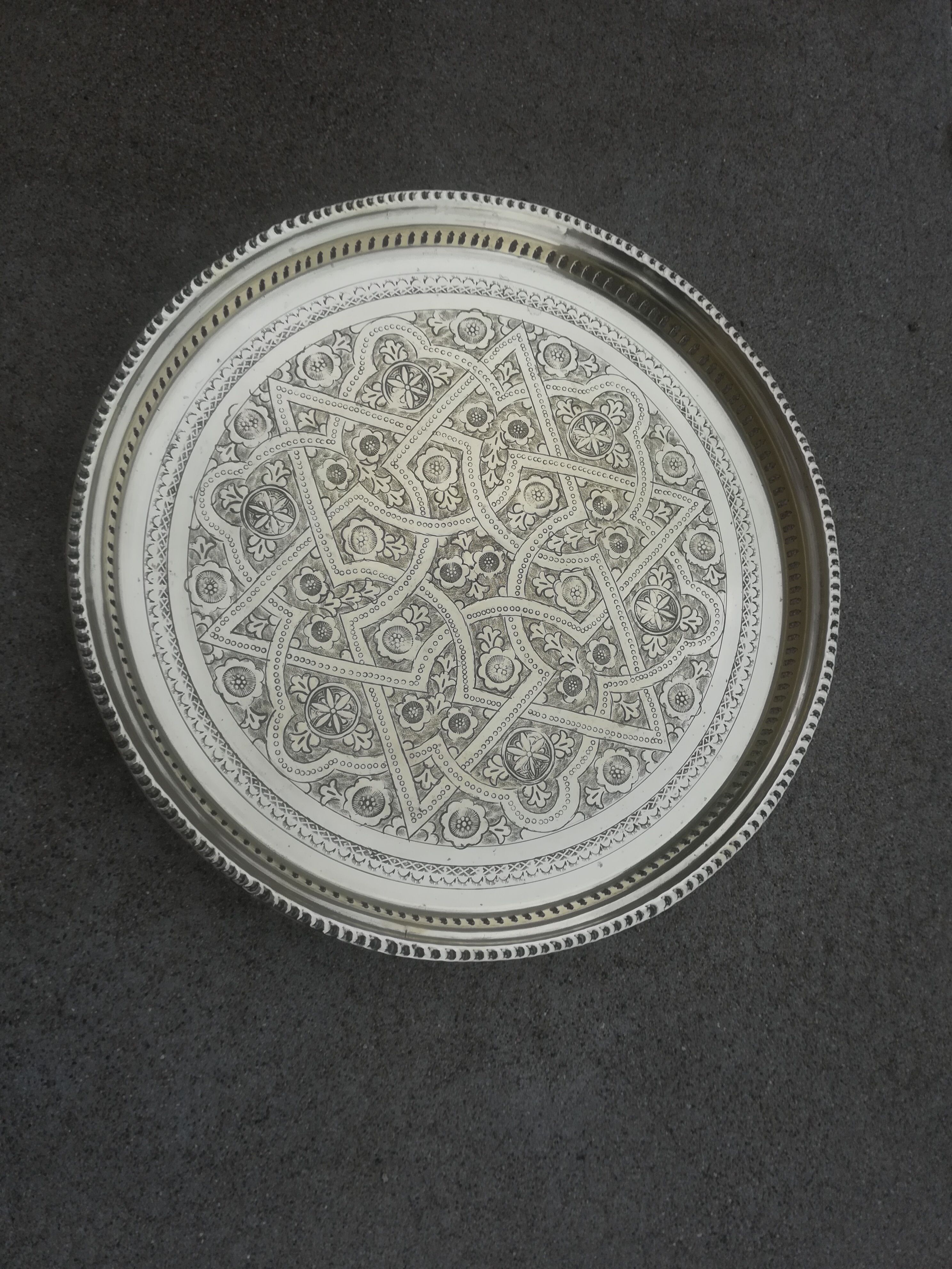 Moroccan tray 51 cm