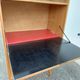 Secretary chest of drawers vintage light wood year 50 60