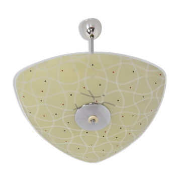 Mid-century Glass Pendant,1970‘s.