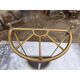 Umbrella stand 1900 brass and iron