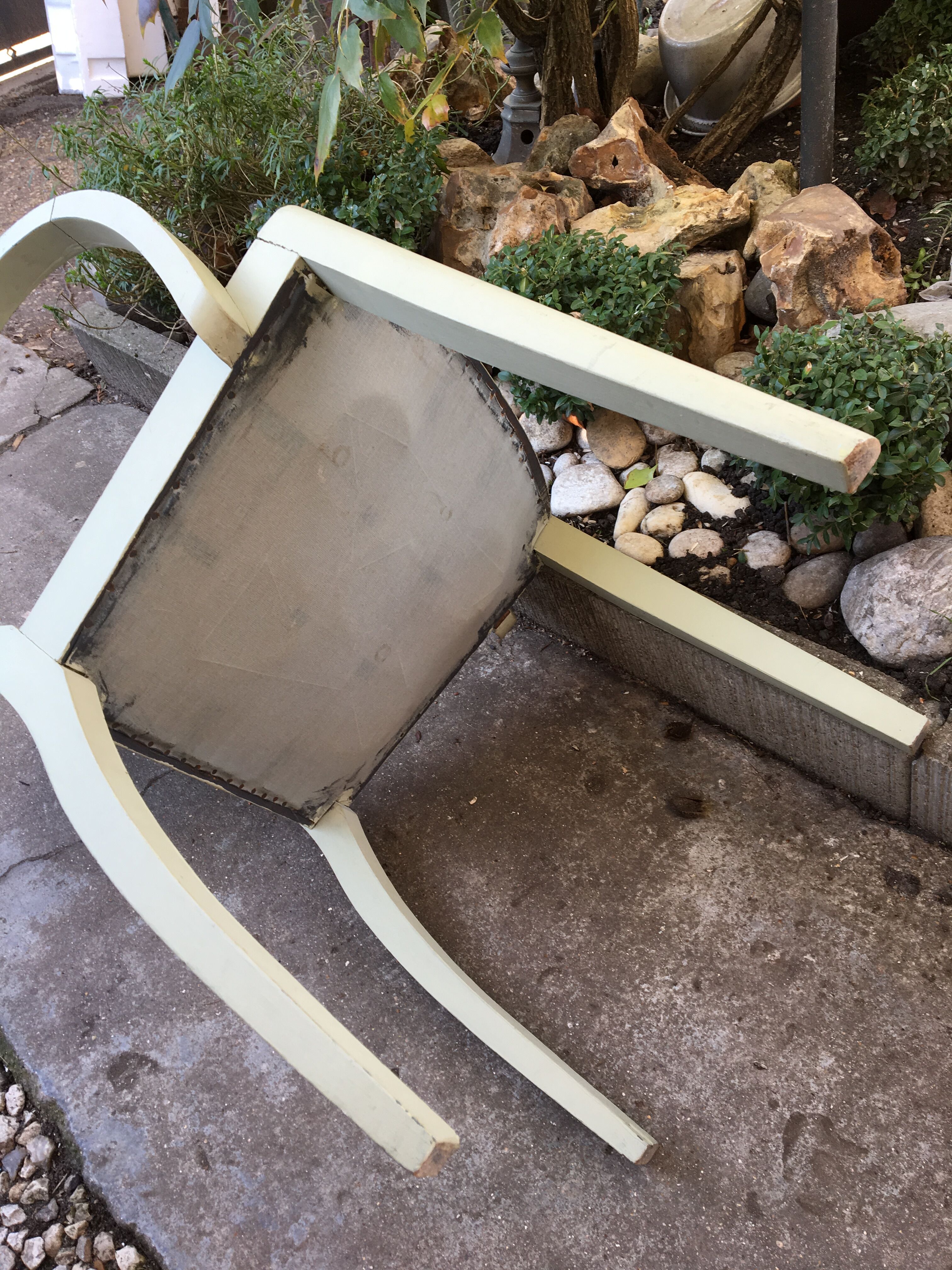 Art Deco bridge chair