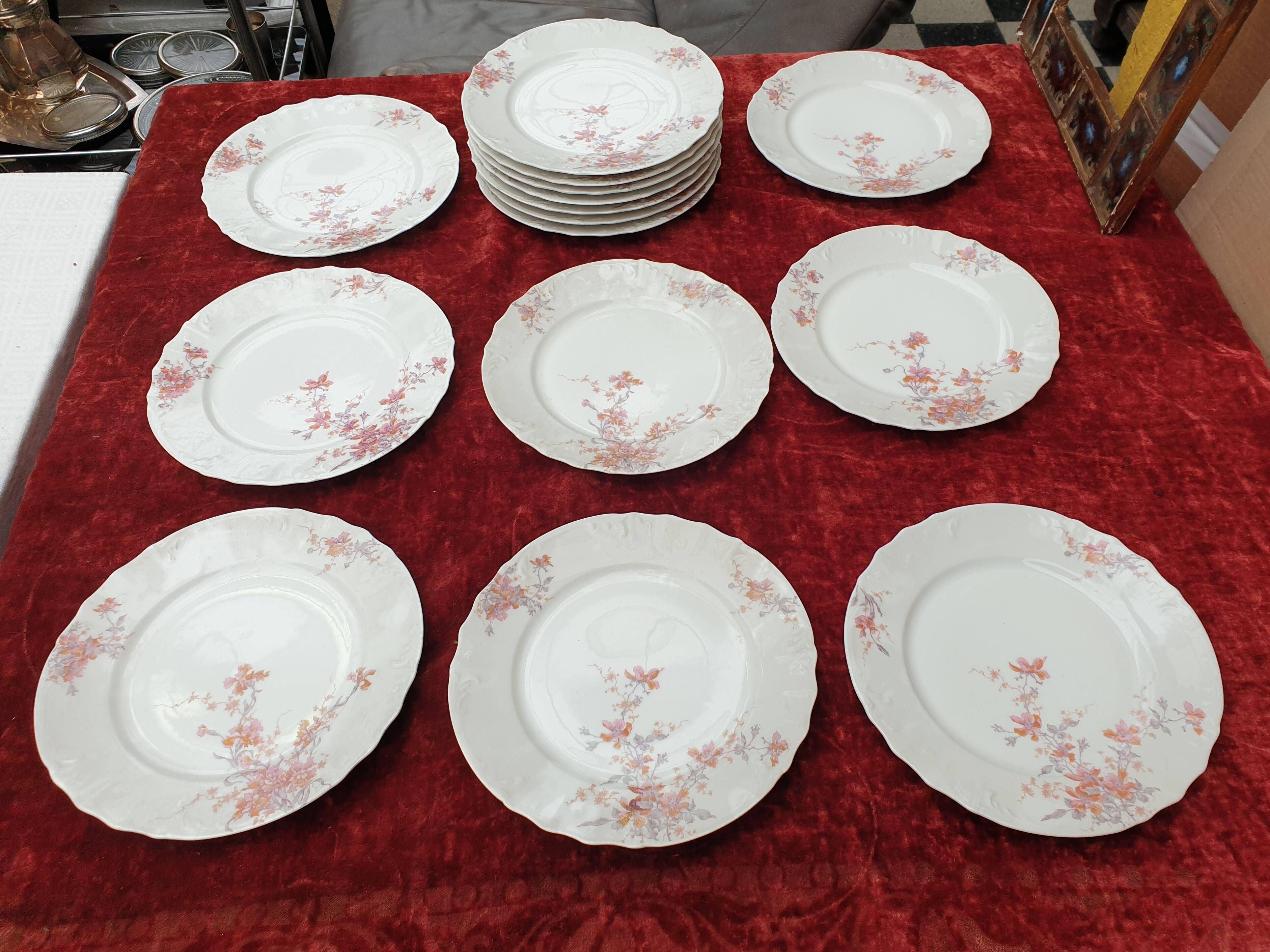PORCELAIN OF PARIS GRAND DEPOT LAND OF IRON PLATES