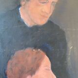 Portrait signed by Parizot from 1990