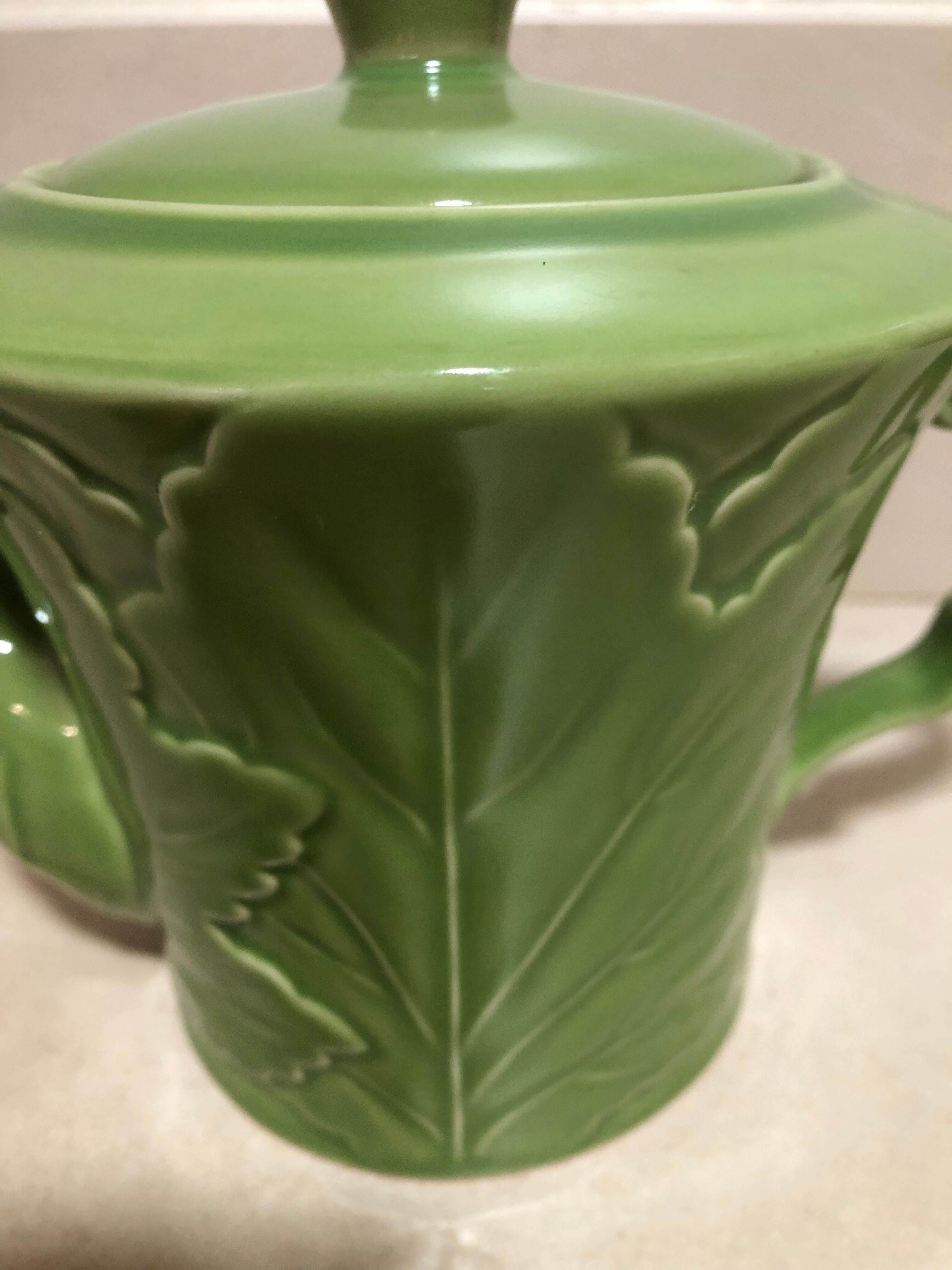 Vintage porcelain teapot