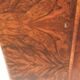 Large vintage burl walnut Art Deco cabinet made in the 1930s