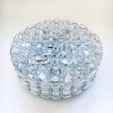 Wall lamp in glass by Erco Leuchten, 1960s