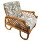 Rattan sofa and armchair from the 70s Italy