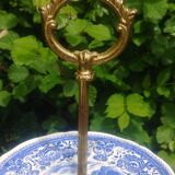 Servant dish with 3 floors in porcelain from Villeroy & Boch model Burgenland blue