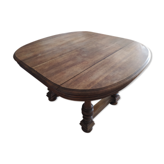 Solid wooden table