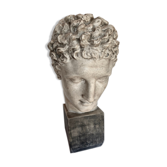 Hermes bust, according to Praxitele